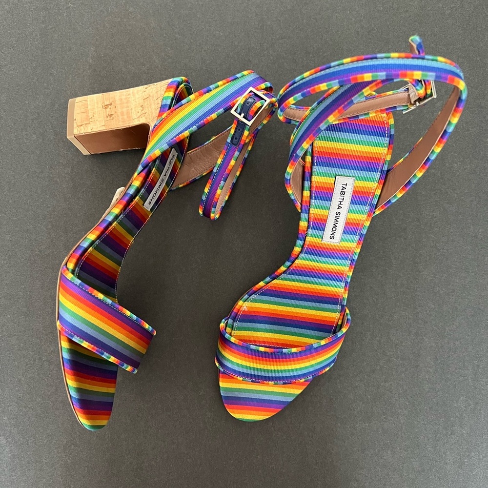 Tabitha Simmons Multi Color Leticia Sandals